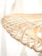 GOOD&MOJO Plafonniere Zanzibar - Rotan Wit - Ø40cm - Modern