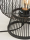 GOOD&MOJO Tafellamp Cango - Bamboe Zwart - Ø26cm - Scandinavisch,Bohemian