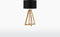 GOOD&MOJO Tafellamp Everest - Zwart/Bamboe - Ø32cm - Scandinavisch,Bohemian