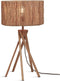 GOOD&MOJO Tafellamp Iguazu - Jute/Bamboe - Ø30x45cm -