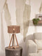 GOOD&MOJO Tafellamp Iguazu - Jute/Bamboe - Ø30x51cm -