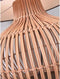 GOOD&MOJO Tafellamp Kalahari - Naturel/Rotan - Ø47cm - Modern