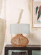 GOOD&MOJO Tafellamp Kalahari - Naturel/Rotan - Ø47cm - Modern