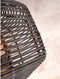 GOOD&MOJO Tafellamp Tanami - Rotan/Bamboe Zwart - Ø25cm - Modern
