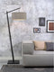 GOOD&MOJO Vloerlamp Andes - Zwart/Taupe - 72x47x176cm - Scandinavisch,Bohemian - Staande lampen voor Woonkamer - Slaapkamer