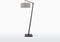 GOOD&MOJO Vloerlamp Andes - Zwart/Taupe - 72x47x176cm - Scandinavisch,Bohemian - Staande lampen voor Woonkamer - Slaapkamer