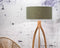 GOOD&MOJO Vloerlamp Annapurna - Zwart/Bamboe - Ø60cm - Scandinavisch,Bohemian - Staande lampen voor Woonkamer - Slaapkamer