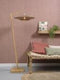 GOOD&MOJO Vloerlamp Bali - Bamboe/Zwart - 80x60x176cm - Scandinavisch,Bohemian - Staande lampen voor Woonkamer - Slaapkamer