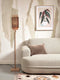 GOOD&MOJO Vloerlamp Bhutan - Bamboe/Zwart - 20x20x145cm - - Staande lampen voor Woonkamer - Slaapkamer