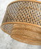 GOOD&MOJO Vloerlamp Bhutan - Bamboe/Zwart - 55x31x150cm - - Staande lampen voor Woonkamer - Slaapkamer