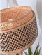 GOOD&MOJO Vloerlamp Bhutan - Bamboe/Zwart - Ø40x160cm - - Staande lampen voor Woonkamer - Slaapkamer