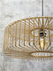 GOOD&MOJO Vloerlamp Bromo - Bamboe Zwart/Naturel - 68x40x176cm - Scandinavisch,Bohemian - Staande lampen voor Woonkamer - Slaapkamer