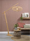 GOOD&MOJO Vloerlamp Cango - Bamboe - 175x60x207cm - Scandinavisch,Bohemian - Staande lampen voor Woonkamer - Slaapkamer