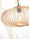 GOOD&MOJO Vloerlamp Cango - Bamboe Wit/Naturel - 62x40x150cm - - Staande lampen voor Woonkamer - Slaapkamer