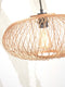 GOOD&MOJO Vloerlamp Cango - Bamboe Zwart/Zwart - 62x40x150cm - - Staande lampen voor Woonkamer - Slaapkamer