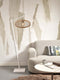 GOOD&MOJO Vloerlamp Cango - Bamboe Zwart/Zwart - 62x40x150cm - - Staande lampen voor Woonkamer - Slaapkamer