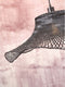 GOOD&MOJO Vloerlamp Ibiza - Bamboe Zwart - 77x50x150cm - - Staande lampen voor Woonkamer - Slaapkamer