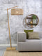GOOD&MOJO Vloerlamp Iguazu - Bamboe/Jute - 73x50x176cm - Scandinavisch,Bohemian - Staande lampen voor Woonkamer - Slaapkamer