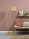 GOOD&MOJO Vloerlamp Iguazu - Bamboe/Jute - 73x50x176cm - Scandinavisch,Bohemian - Staande lampen voor Woonkamer - Slaapkamer