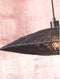 GOOD&MOJO Vloerlamp Iguazu - Bamboe/Jute Zwart - 78x55x176cm - - Staande lampen voor Woonkamer - Slaapkamer