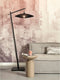 GOOD&MOJO Vloerlamp Iguazu - Bamboe/Jute Zwart - 78x55x176cm - - Staande lampen voor Woonkamer - Slaapkamer