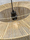 GOOD&MOJO Vloerlamp Iguazu - Bamboe Zwart/Jute - 73x50x176cm - Scandinavisch,Bohemian - Staande lampen voor Woonkamer - Slaapkamer