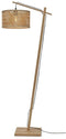 GOOD&MOJO Vloerlamp Java - Bamboe - 58x32x150cm - Modern - Staande lampen voor Woonkamer - Slaapkamer
