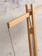 GOOD&MOJO Vloerlamp Java - Bamboe/Zwart - 175x50x207cm - Modern - Staande lampen voor Woonkamer - Slaapkamer