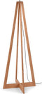 GOOD&MOJO Vloerlamp Java - Bamboe/Zwart - 50x50x145cm - - Staande lampen voor Woonkamer - Slaapkamer