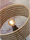 GOOD&MOJO Vloerlamp Java - Bamboe/Zwart - 50x50x145cm - - Staande lampen voor Woonkamer - Slaapkamer