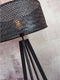 GOOD&MOJO Vloerlamp Java - Bamboe Zwart - 50x50x145cm - - Staande lampen voor Woonkamer - Slaapkamer
