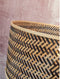 GOOD&MOJO Vloerlamp Java - Bamboe/Zwart - 50x50x145cm - - Staande lampen voor Woonkamer - Slaapkamer