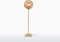 GOOD&MOJO Vloerlamp Kalimantan - Bamboe - 44x30x170cm - Scandinavisch,Bohemian - Staande lampen voor Woonkamer - Slaapkamer