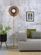 GOOD&MOJO Vloerlamp Kalimantan - Bamboe - 44x30x170cm - Scandinavisch,Bohemian - Staande lampen voor Woonkamer - Slaapkamer