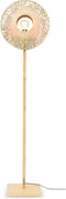 GOOD&MOJO Vloerlamp Kalimantan - Bamboe - 44x30x170cm - Scandinavisch,Bohemian - Staande lampen voor Woonkamer - Slaapkamer