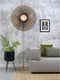 GOOD&MOJO Vloerlamp Kalimantan - Bamboe - 87x30x180cm - Scandinavisch,Bohemian - Staande lampen voor Woonkamer - Slaapkamer