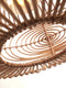 GOOD&MOJO Vloerlamp Madeira - Bamboe/Rotan Zwart - 74x48x176cm - Modern - Staande lampen voor Woonkamer - Slaapkamer