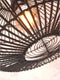 GOOD&MOJO Vloerlamp Madeira - Bamboe/Rotan Zwart - 74x48x176cm - Modern - Staande lampen voor Woonkamer - Slaapkamer