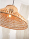 GOOD&MOJO Vloerlamp Tahiti - Bamboe Wit/Naturel - 65x45x150cm - Modern - Staande lampen voor Woonkamer - Slaapkamer
