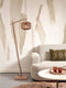 GOOD&MOJO Vloerlamp Tanami - Bamboe/Rotan - 55x30x150cm - Modern - Staande lampen voor Woonkamer - Slaapkamer