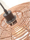 GOOD&MOJO Vloerlamp Tanami - Bamboe Wit/Rotan - 63x40x150cm - Modern - Staande lampen voor Woonkamer - Slaapkamer