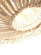 GOOD&MOJO Vloerlamp Zanzibar - Bamboe Zwart - 63x40x150cm - Modern - Staande lampen voor Woonkamer - Slaapkamer