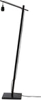 GOOD&MOJO Vloerlamp Zanzibar - Bamboe Zwart - 63x40x150cm - Modern - Staande lampen voor Woonkamer - Slaapkamer