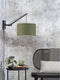 GOOD&MOJO Wandlamp Andes - Bamboe Zwart/Groen - 50x32x45cm - Binnen Scandinavisch,Bohemian