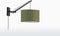 GOOD&MOJO Wandlamp Andes - Bamboe Zwart/Groen - 50x32x45cm - Binnen Scandinavisch,Bohemian