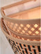 GOOD&MOJO Wandlamp Bhutan - Bamboe/Zwart - 32x16x27cm - Binnen