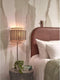 GOOD&MOJO Wandlamp Bhutan - Bamboe/Zwart - 32x16x27cm - Binnen