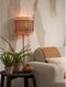 GOOD&MOJO Wandlamp Bhutan - Bamboe/Zwart - 32x16x27cm - Binnen
