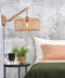 GOOD&MOJO Wandlamp Bromo - Bamboe - 55x40x45cm - Binnen Scandinavisch,Bohemian