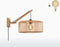 GOOD&MOJO Wandlamp Bromo - Bamboe - 55x40x45cm - Binnen Scandinavisch,Bohemian